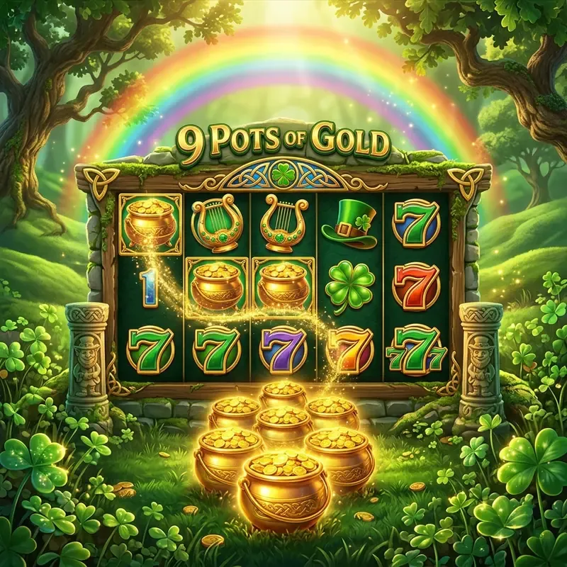 9 Pots of Gold Slot Demo