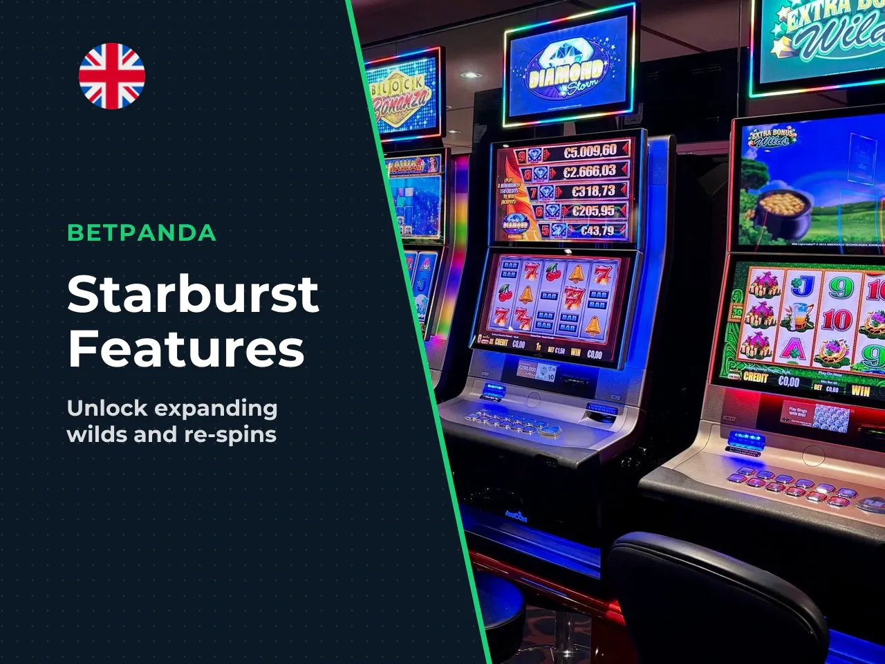 Starburst Bonus Features Expanding Wilds and