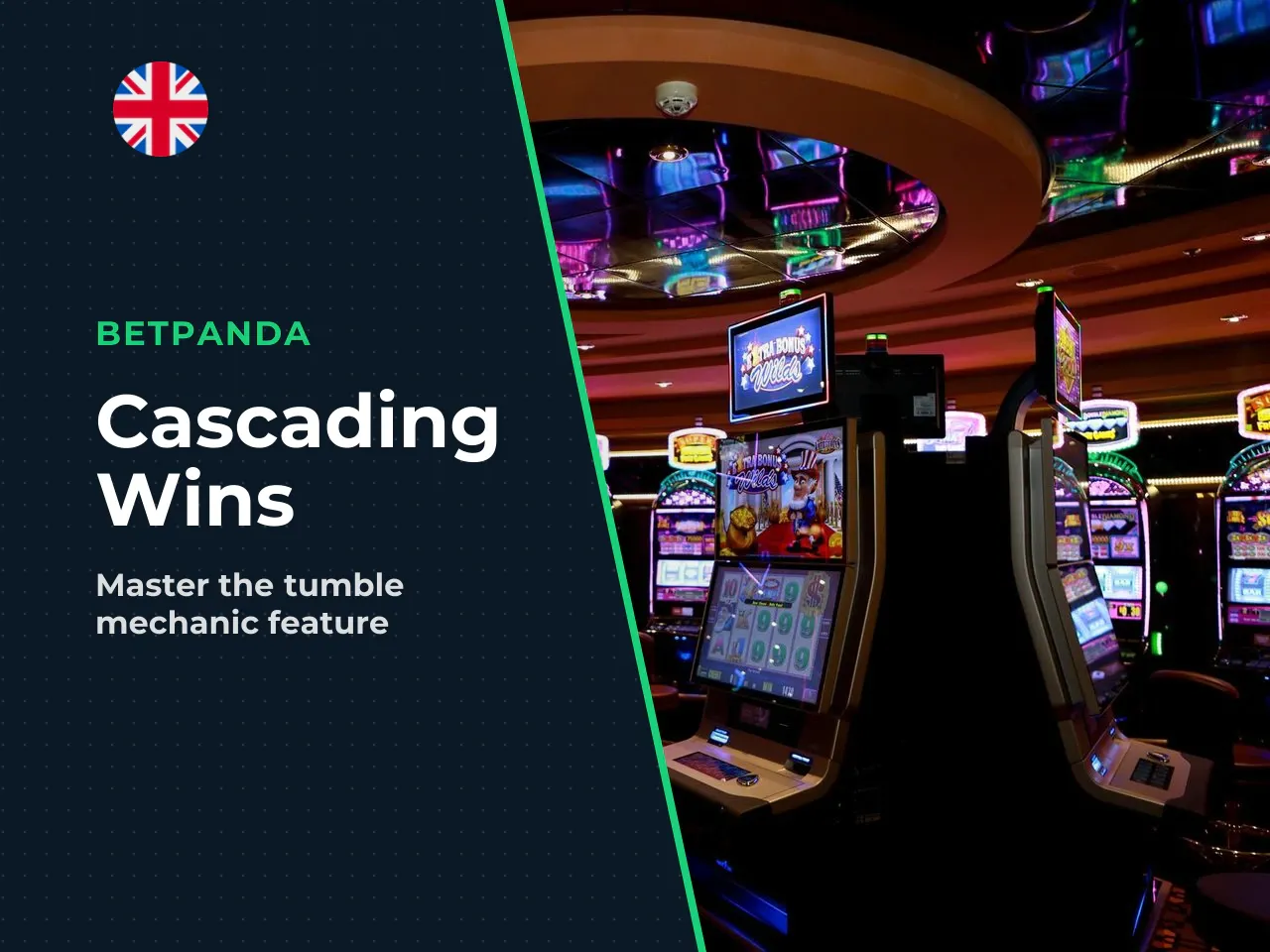 Tumble feature and cascading wins. The