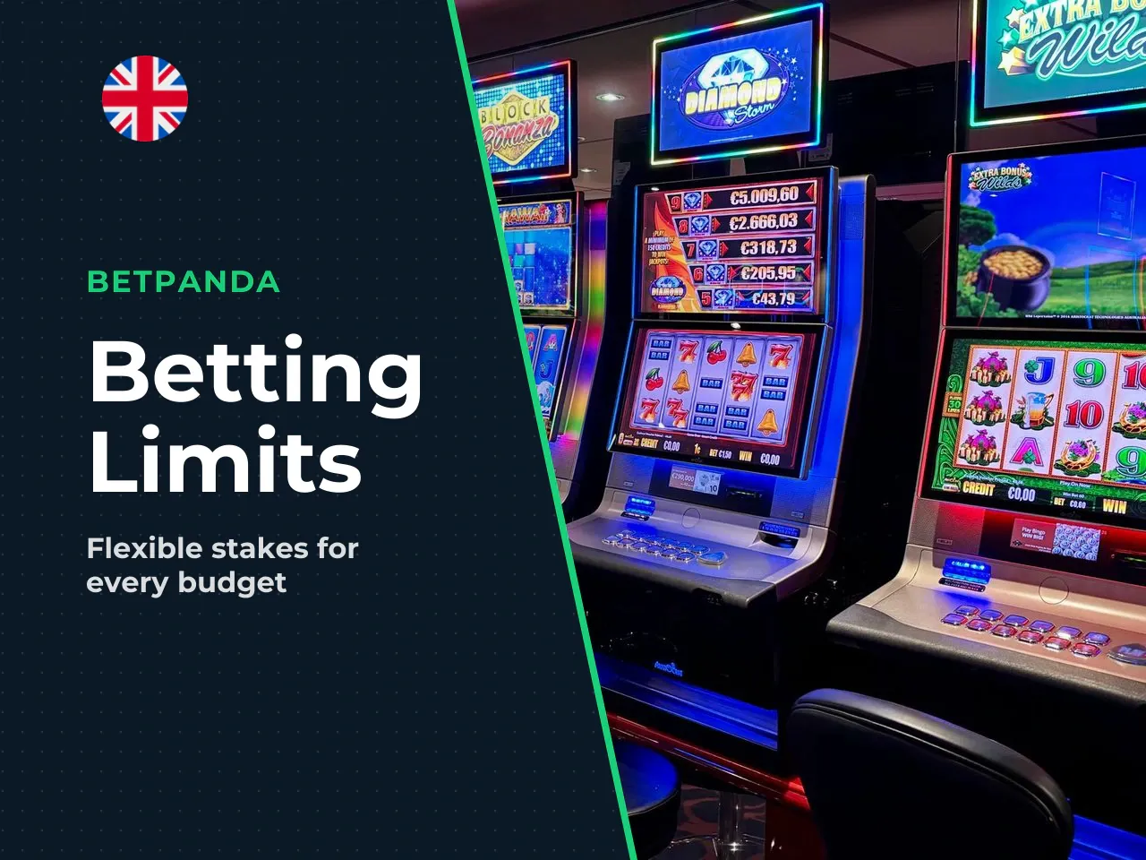 Minimum bet, max bet and controlling