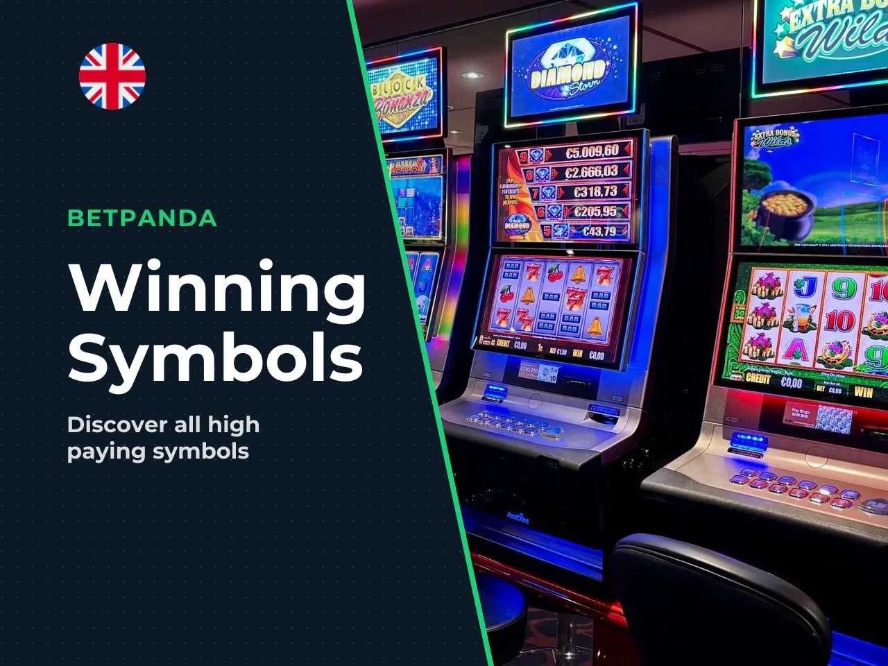 Symbols and winning combinations. Winning combinations