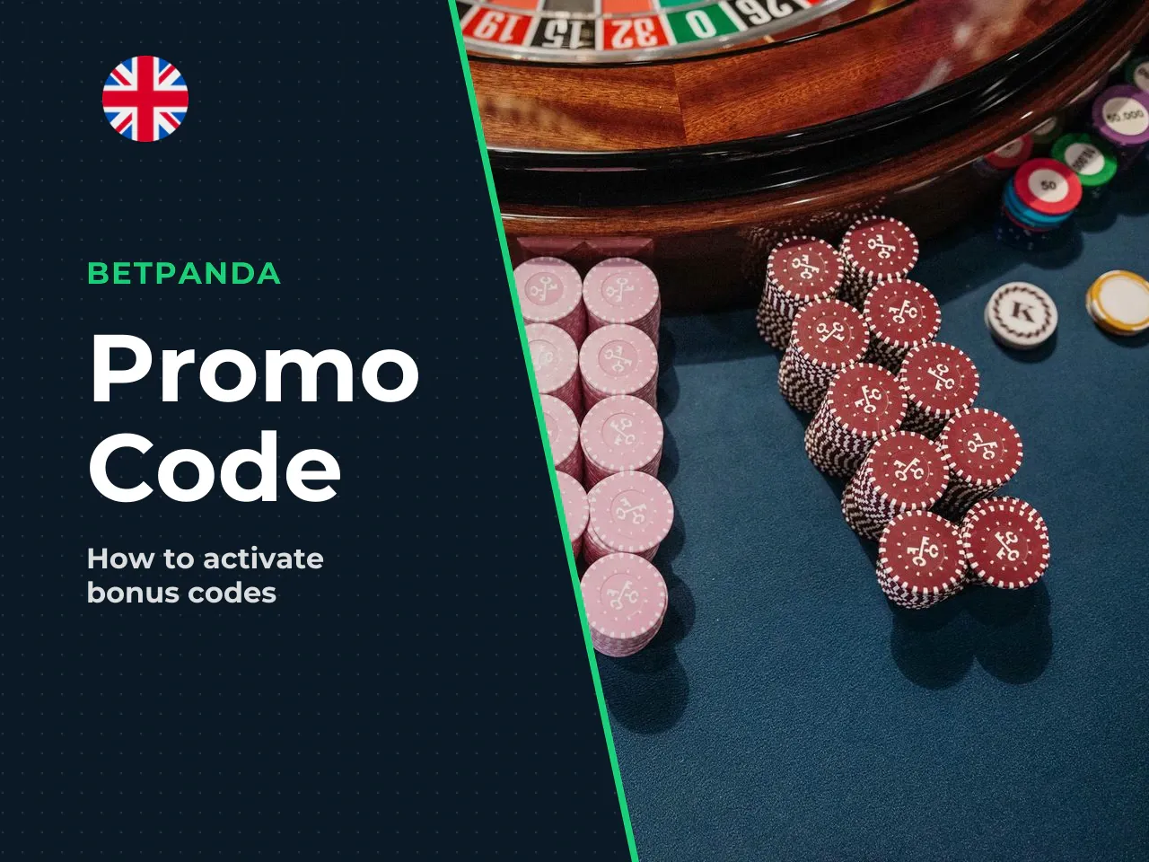 Where to enter a BetPanda bonus