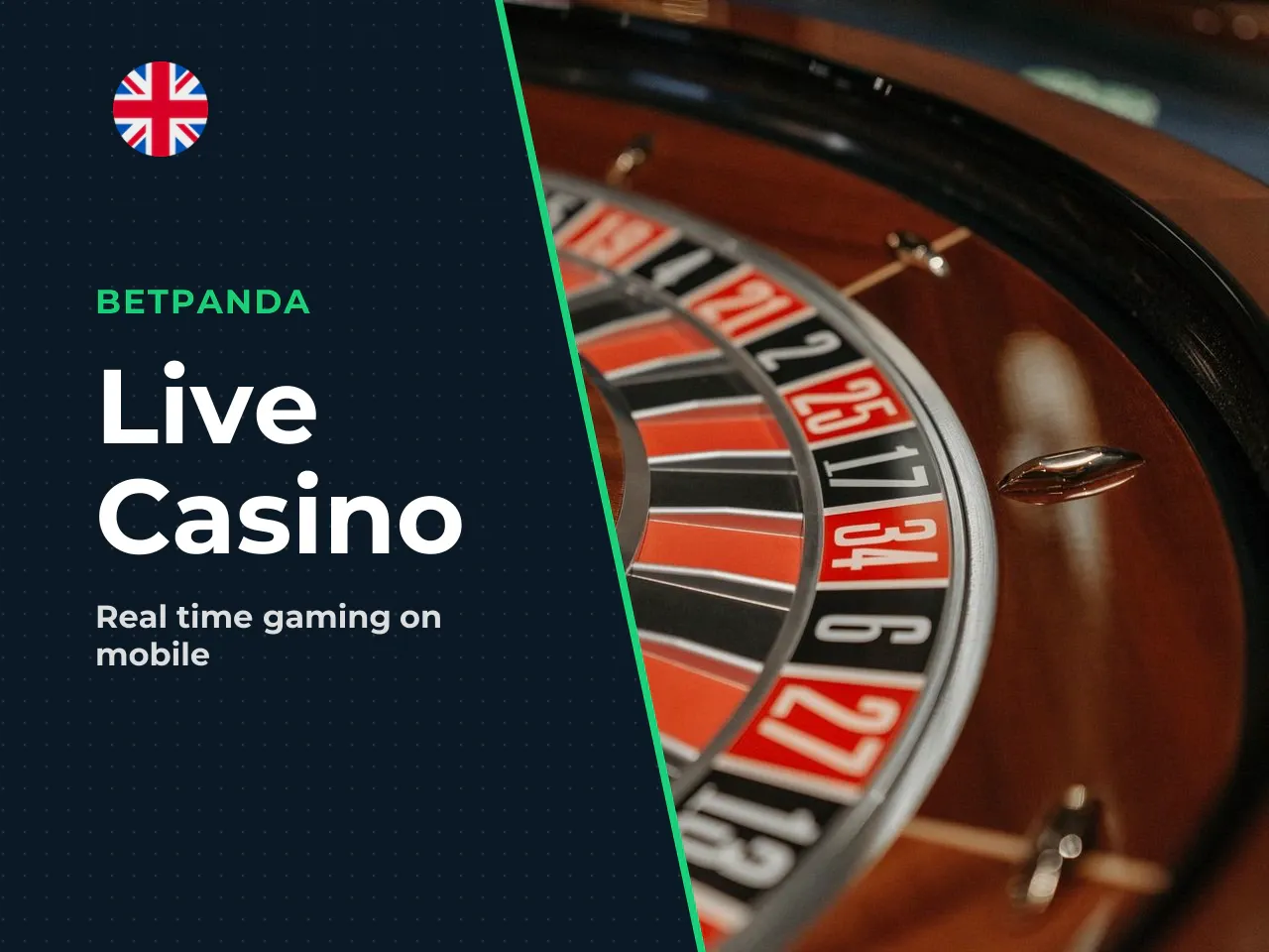 Live casino games and live dealers