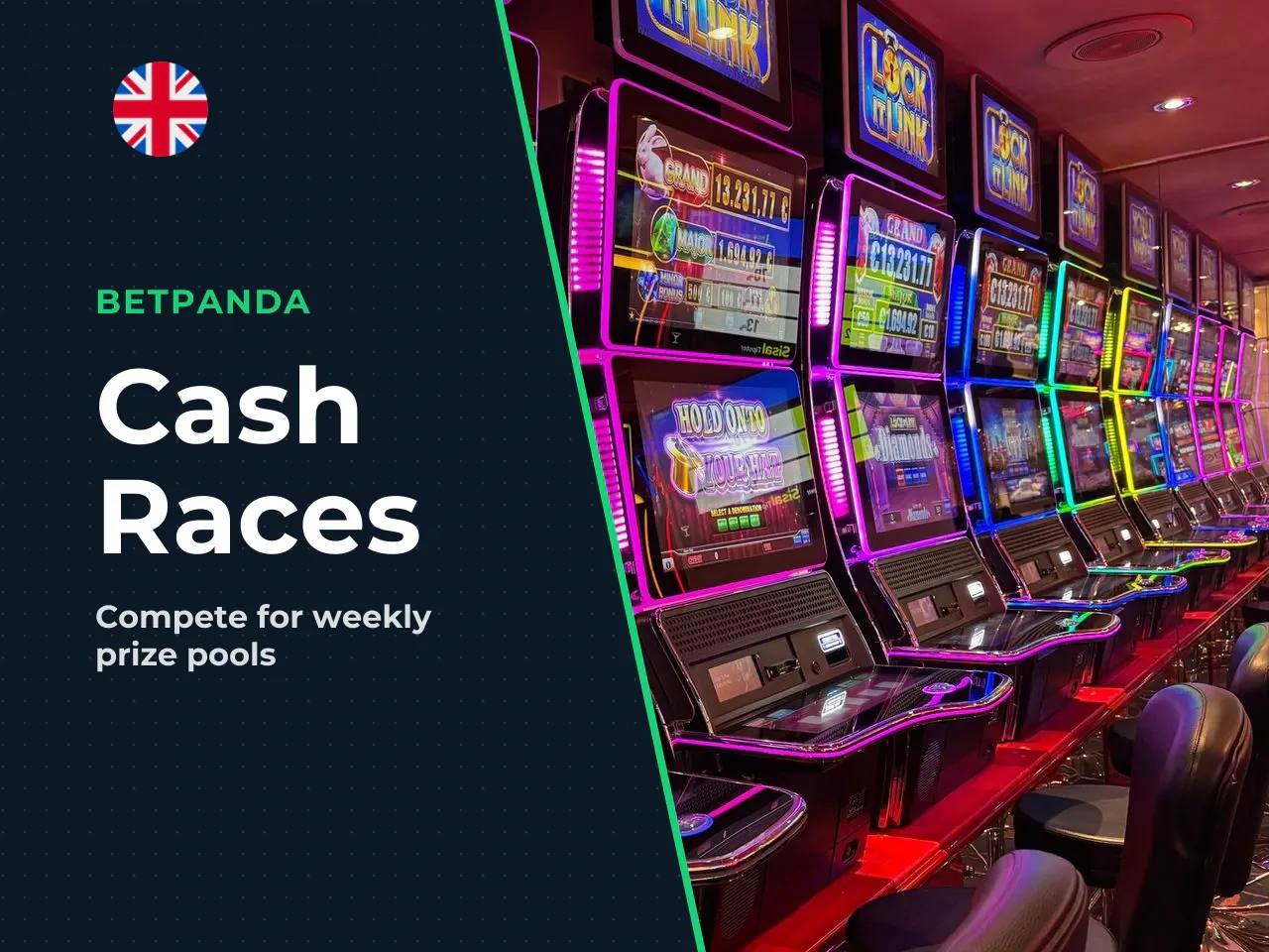 2. Live Casino Slot Cash Races