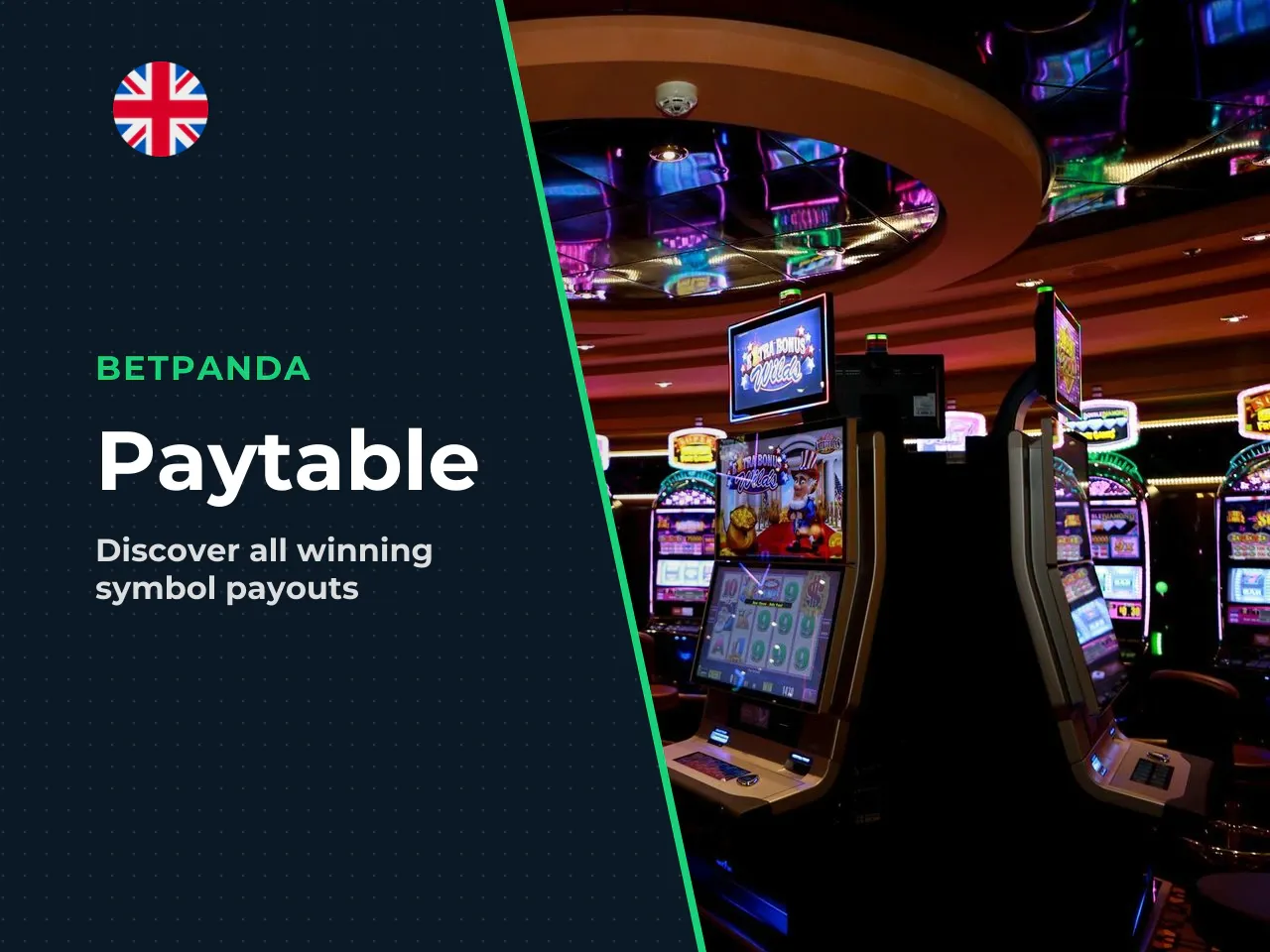 Regular and high-paying symbols. The paytable