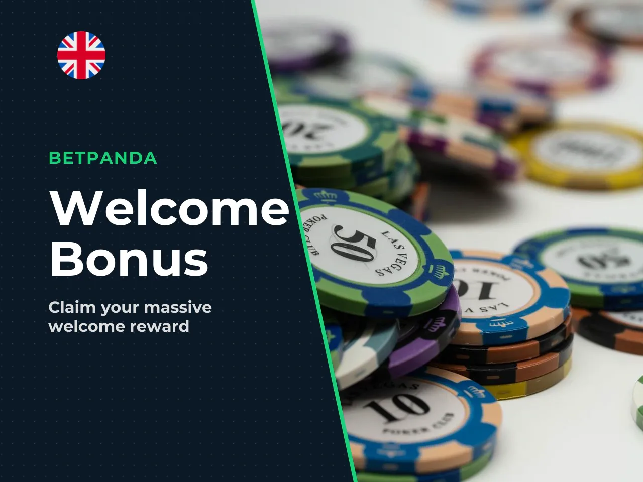 Welcome bonus and first deposit for